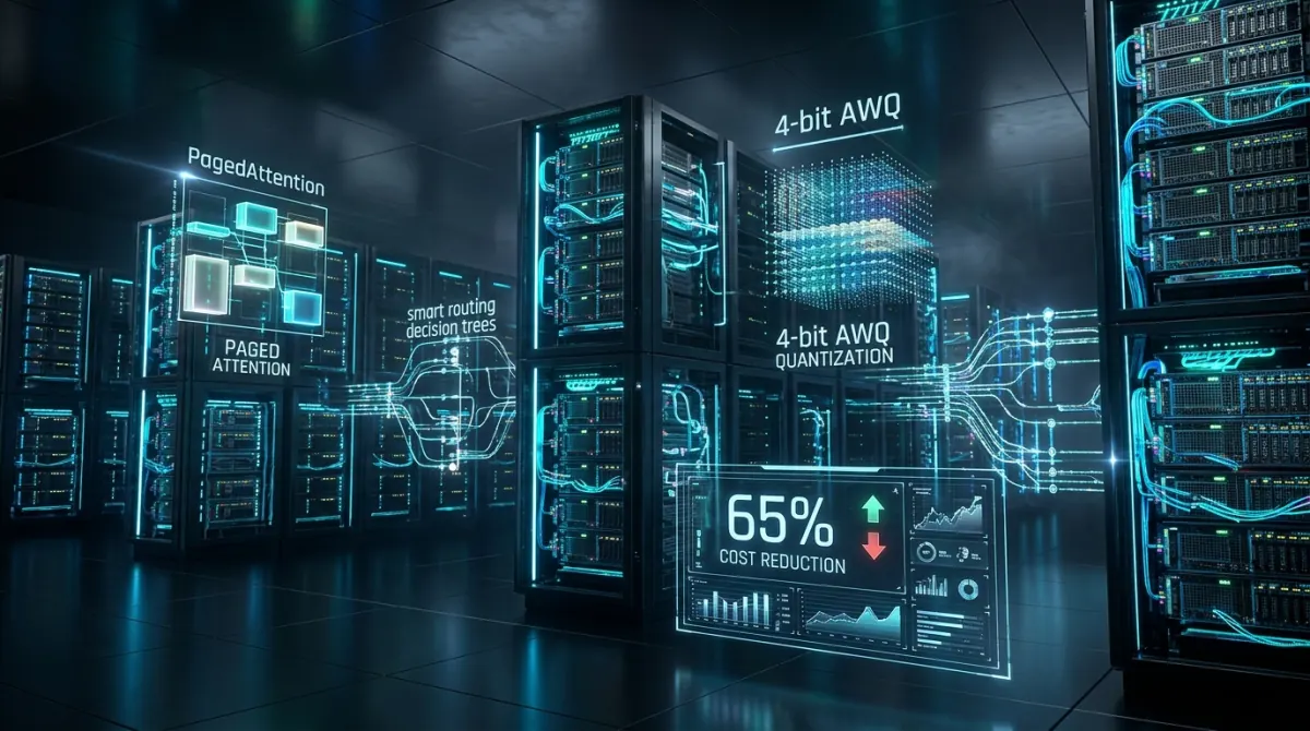 Cutting LLM Inference Costs by 65% with vLLM, AWQ & Smart Routing