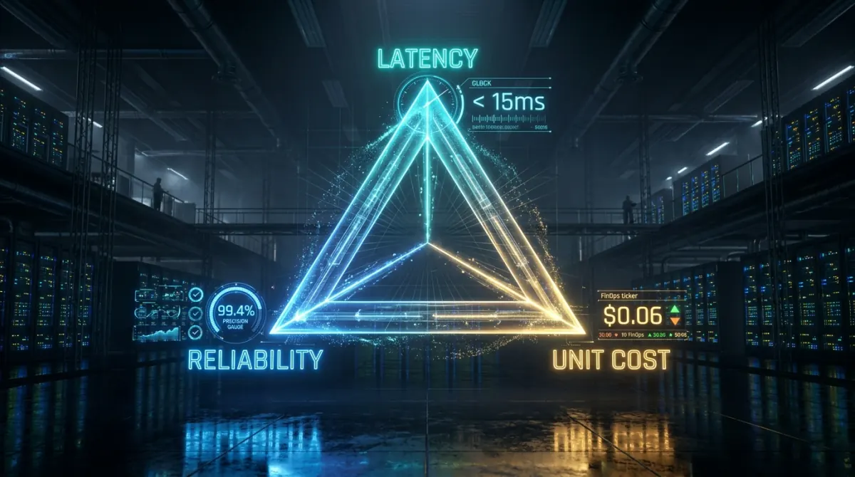 Enterprise AI Architecture: Latency, Reliability & Cost Trade-offs