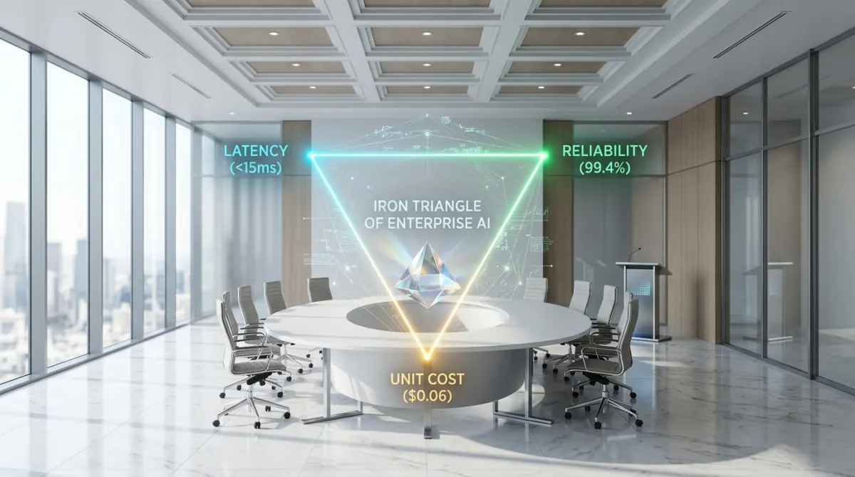 Enterprise AI Architecture: Latency, Reliability & Cost Trade-offs